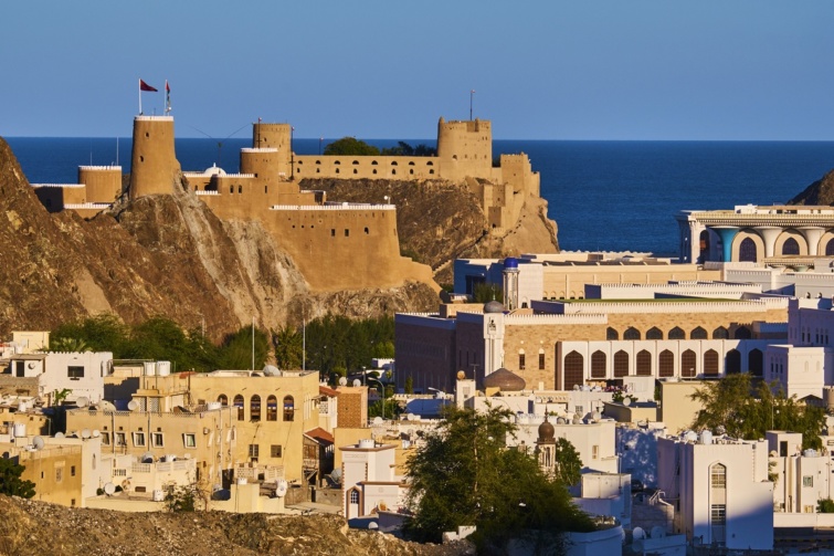 Maszkat városa Ománban.