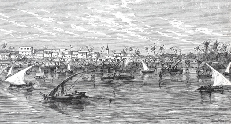 Kartúm látképe 1880 körül.