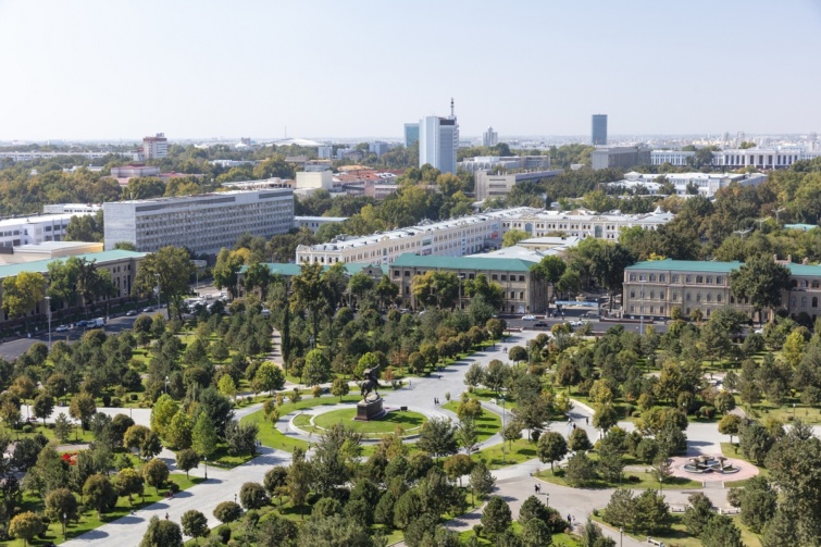 Taskent, Timur Lenk tér