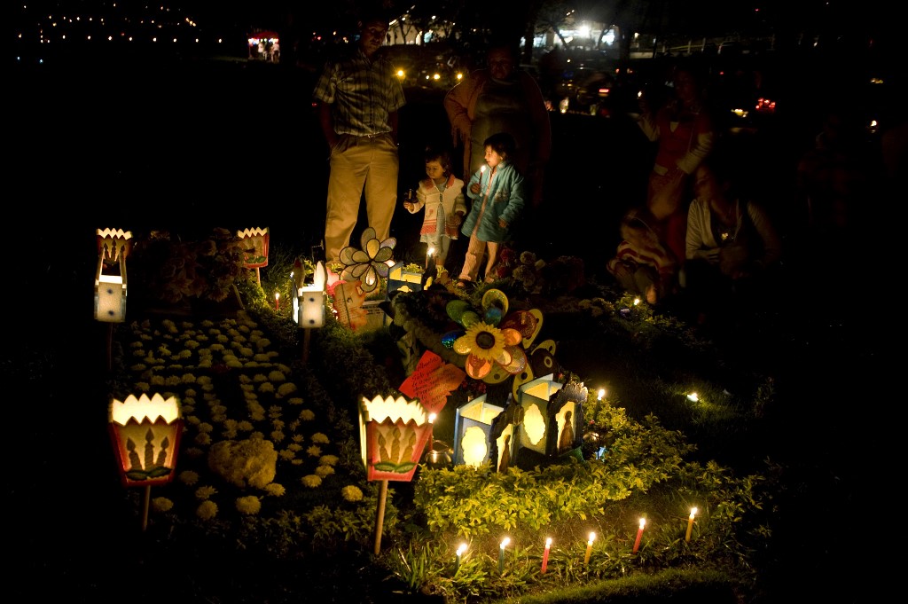 kolumbiai gyertyás hagyomány