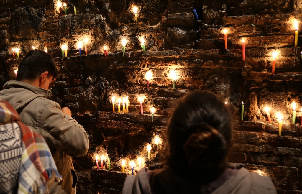 kolumbiai gyertyás hagyomány