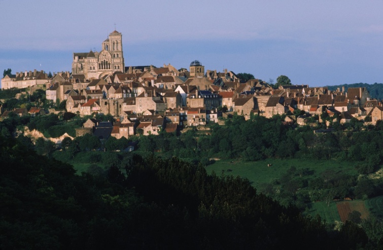 Vezelay falva