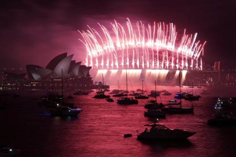 Tűzijáték Sydney-ben 2021-ben