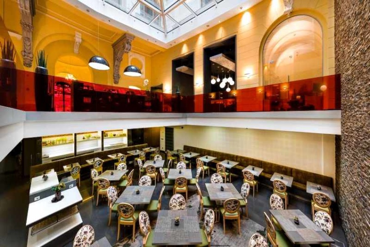 A Hotel Palazzo Zichy reggelizőterme