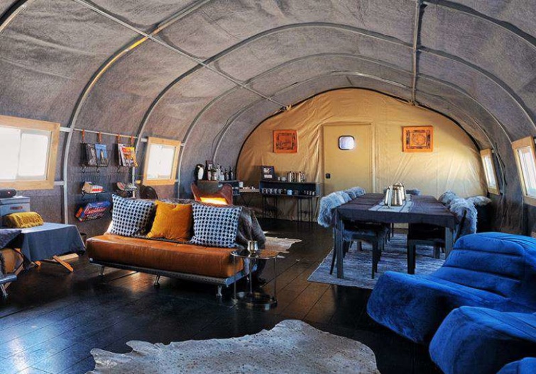 Wolf Fang’s Camp, az Antarktisz luxustábora