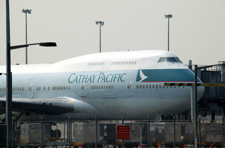 A Cathay Pacific utasszállítója -