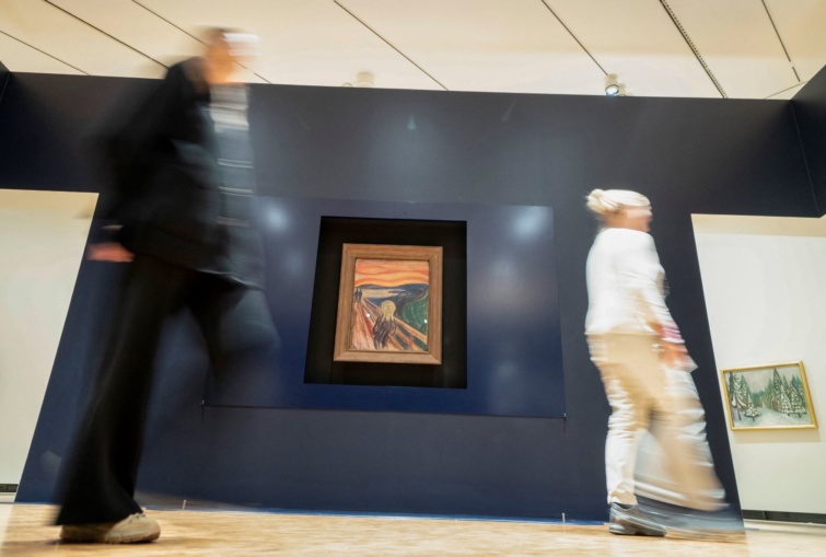 A norvég művész, Munch leghíresebb képe A sikoly