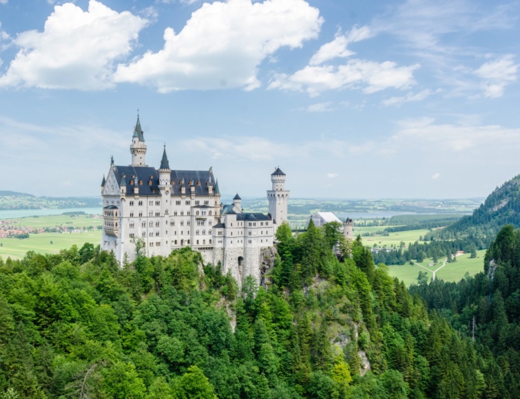 Neuschwanstein kastély, Bajorország