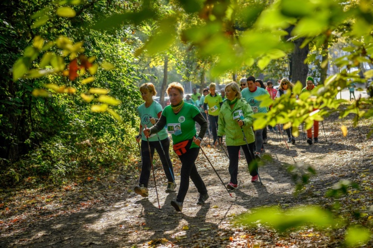 Nordic walking a Nagyerdőben