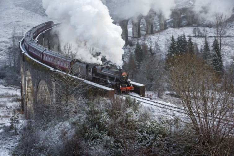 A Glenfinnan viadukt az 1900-as évek elején épült