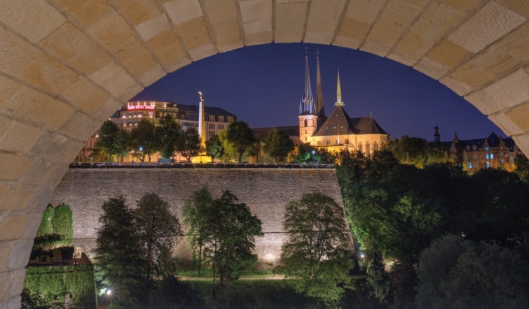 Luxemburg éjjel