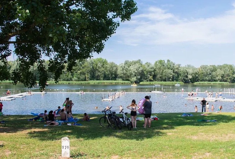 A tiszafüredi szabadstrand