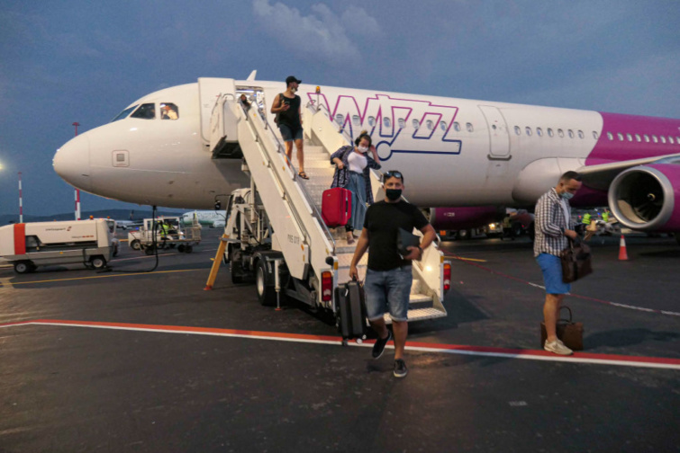 Wizz Air légitársaság egyik gépe