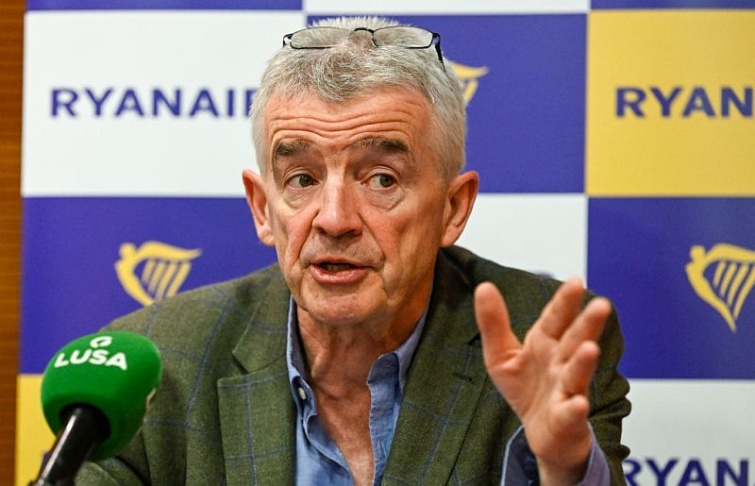 Michael O'leary a Ryanair vezérigazgatója
