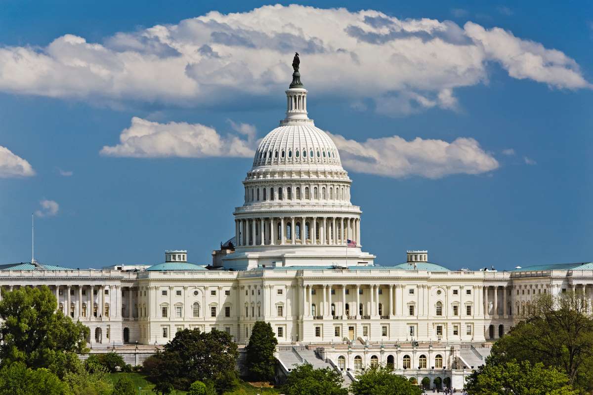 Az Egyesült Államok Kongresszusának épülete Washingtonban