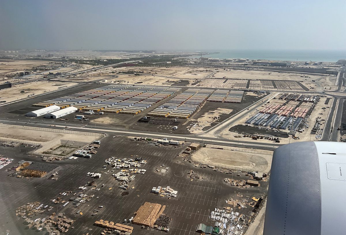 A szurkolói falu a magasból 2022.09.20-án.