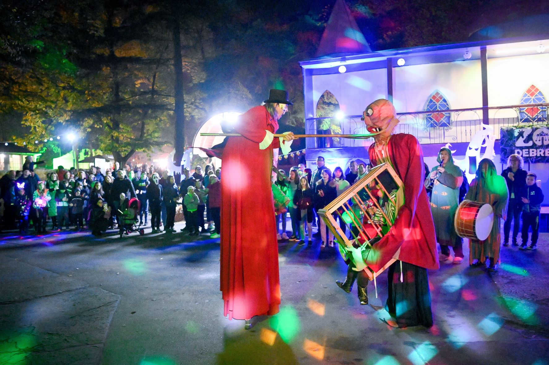 A Zoo Debrecen halloweeni szezonzáró rendezvénye