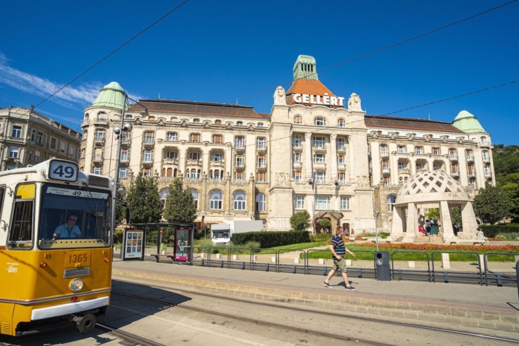 Budapesten a Gellért otel