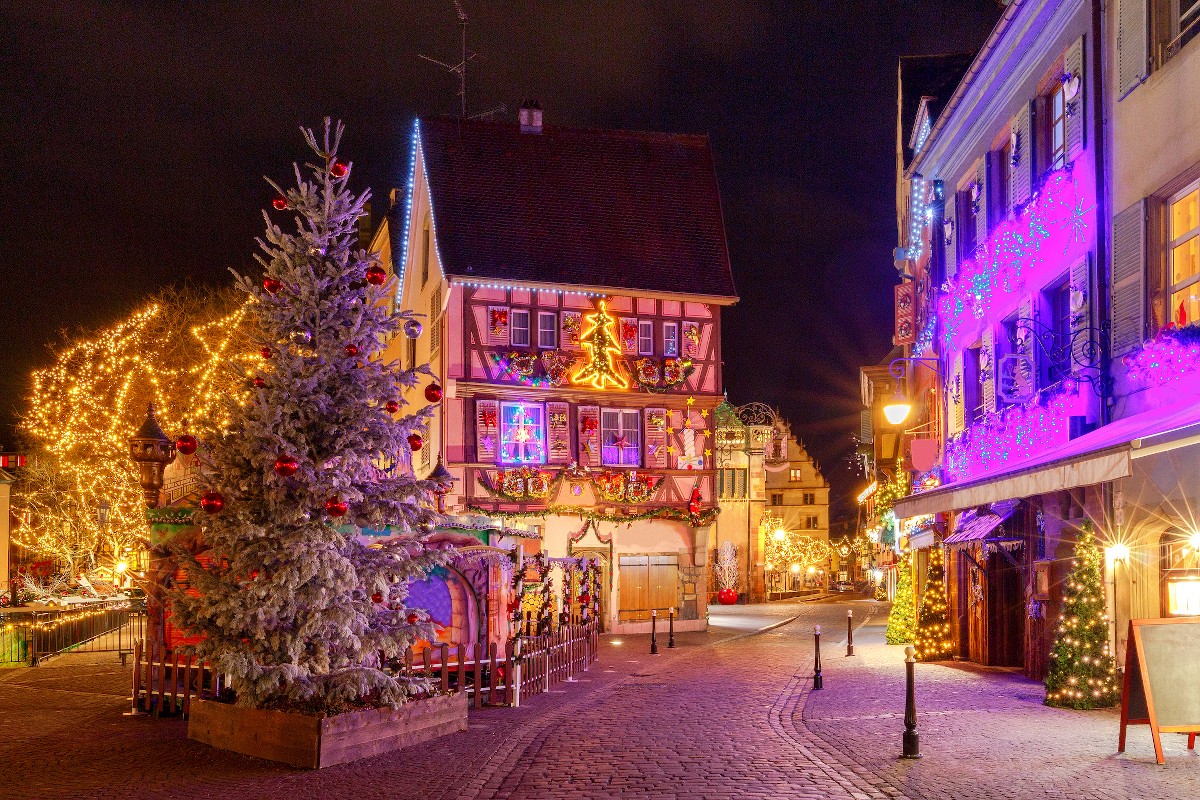 Mesebeli karácsonyi vásár a francia Colmar-ban