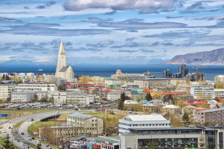 Izland fővárosa, Reykjavik és a tengerpart