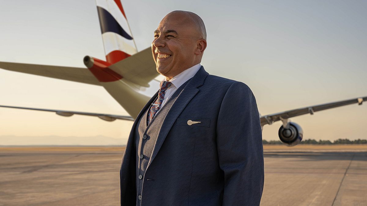 A British Airways új, 2023-as egyenruhája.