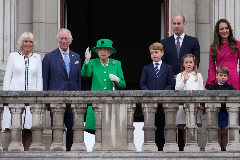 A királynő trónralépésének hetvenedik évfordulóján a királyi család