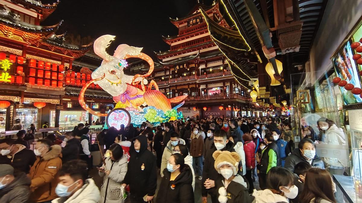 Kínai holdújévet ünnepelnek Sanghajban