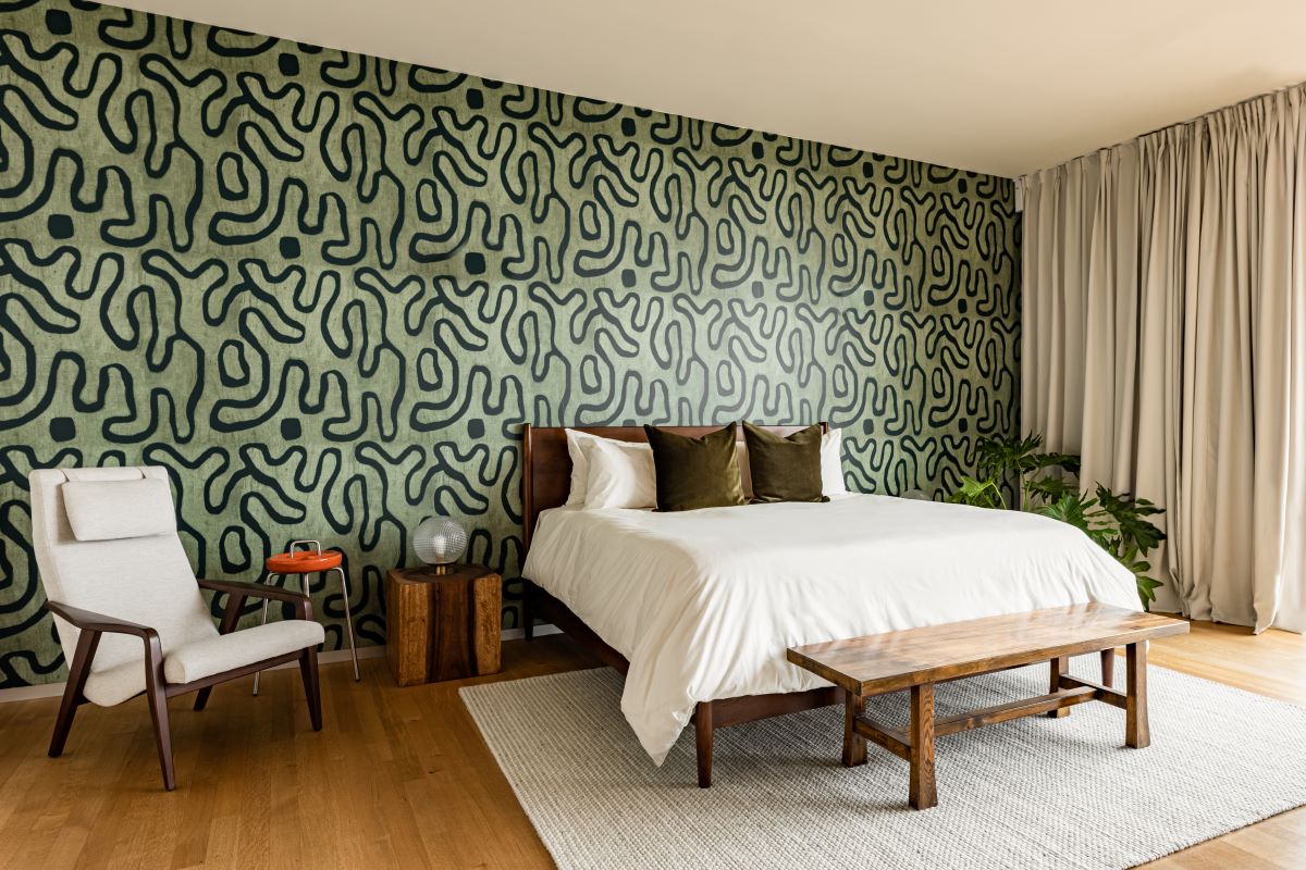 Seth Rogen Los Angeles-i otthonának hálószobája