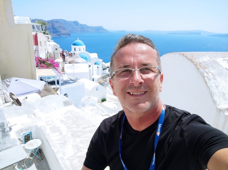 Pápai Ferenc, az IBUSZ idegenvezetője Görögországban - Idegenveztők világnapja