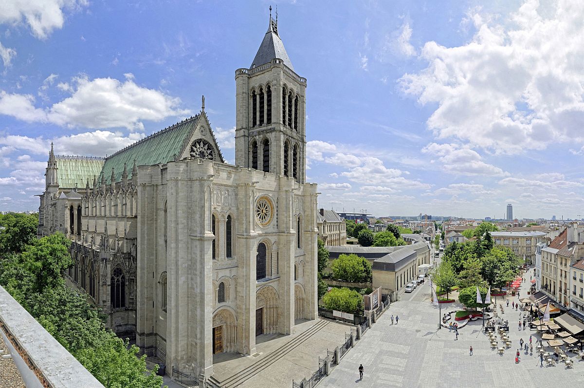 A Saint-Denis-bazilika 2017-ben.