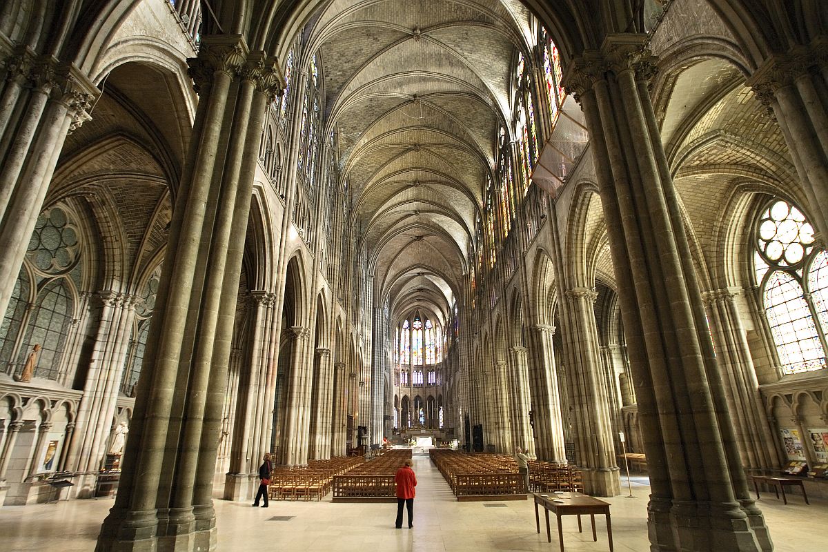 A Saint-Denis-bazilika 2007-ben.
