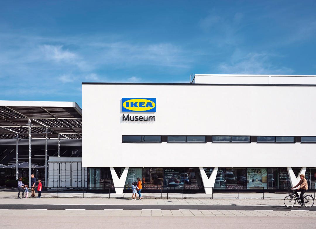 Az Älmhultben található IKEA múzeum