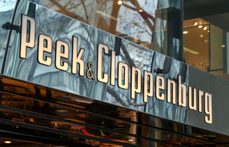 A német Peek & Cloppenburg áruházlánc egyik üzletének bejárata