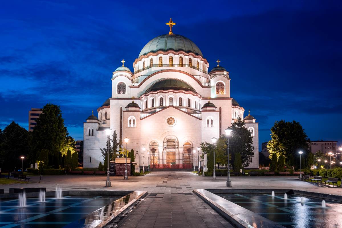 Szent Száva temploma Belgrádban