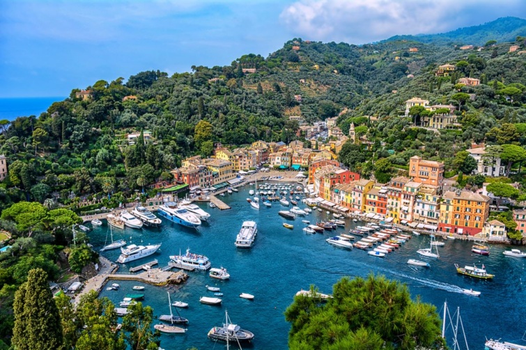 Az olaszországi Portofino város