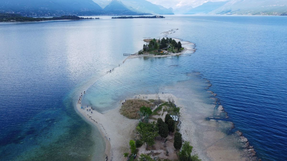Aszály az észak-olaszországi Garda-tóban