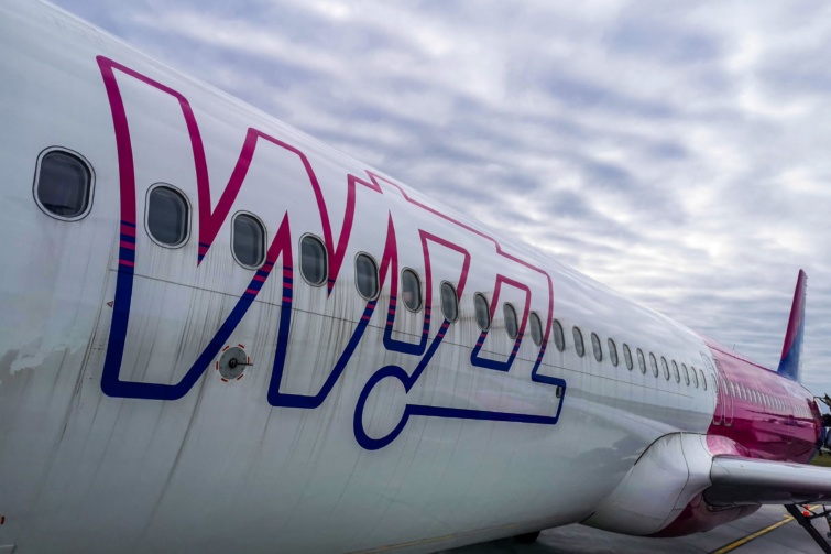 A Wizz Air egyik repülője