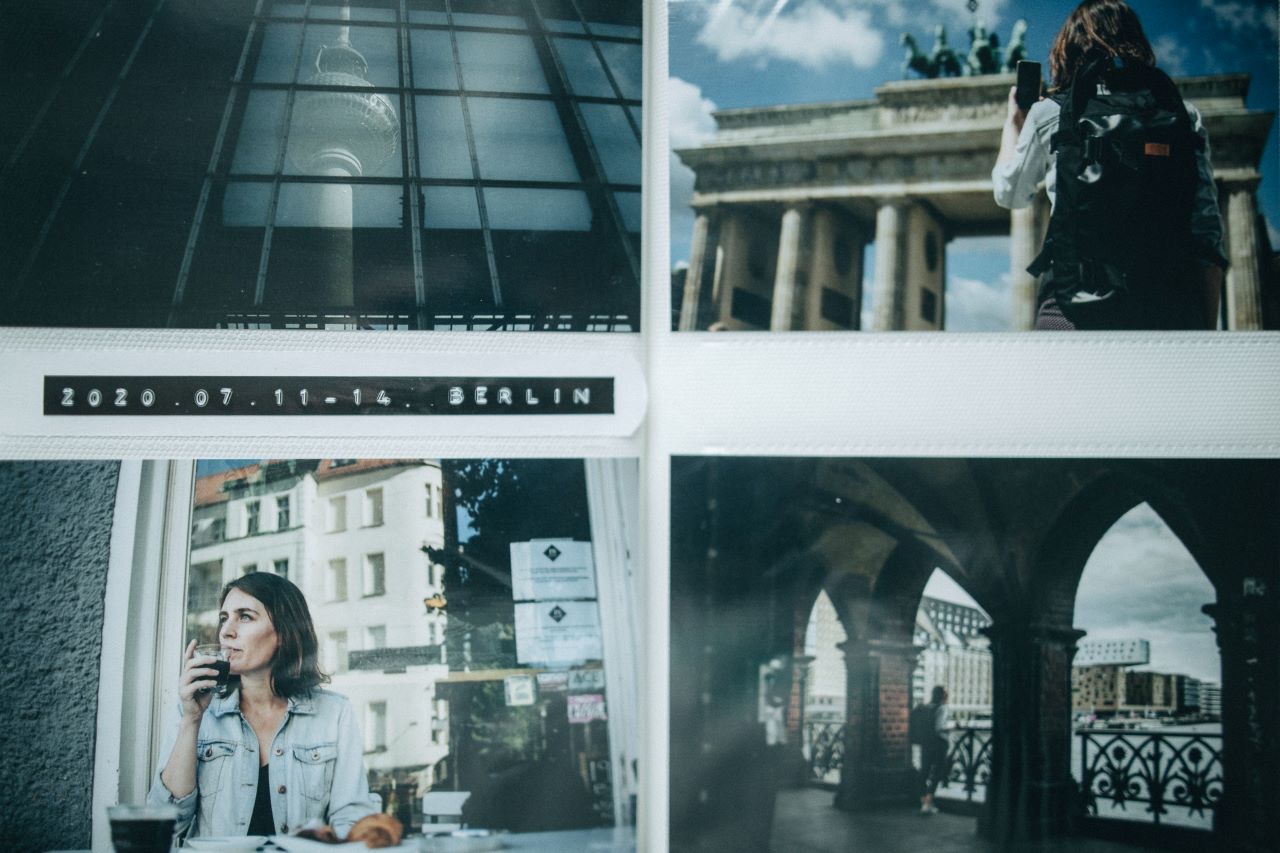 Berlinben készült fotók egy albumból