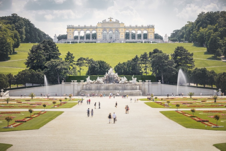 A Schönbrunni kastély és annak parkja