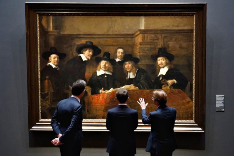 A világhírű holland festő, Rembrandt