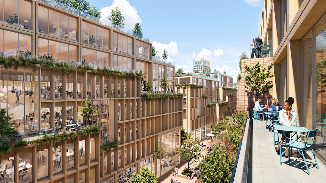 7000 irodát és 2000 lakást terveznek fából megépíteni Stockholmban