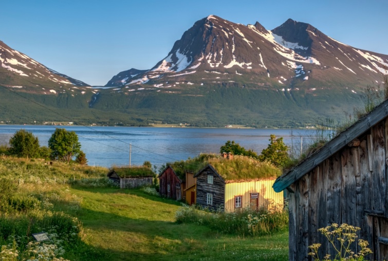 Norvég táj északon