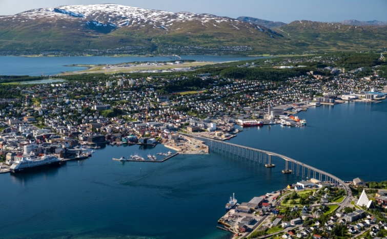 Tromsø a hegyről