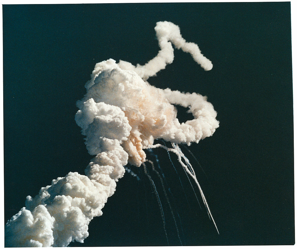A Challenger-katasztrófája a földről nézve