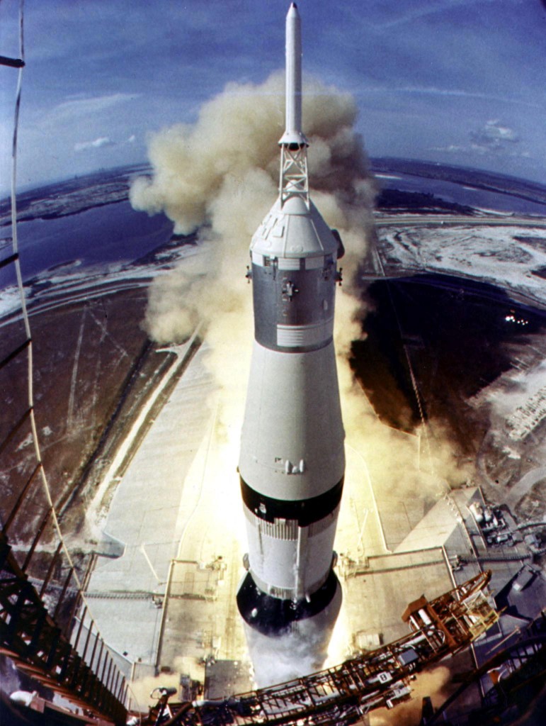 Az Apollo-11 kilövése
