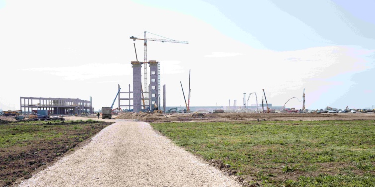 A dél-koreai EcoPro épülő gyára Debrecenben