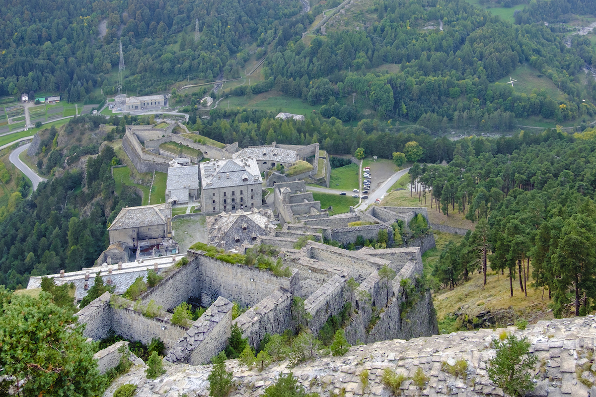 Fenestrelle erődítmény Olaszországban