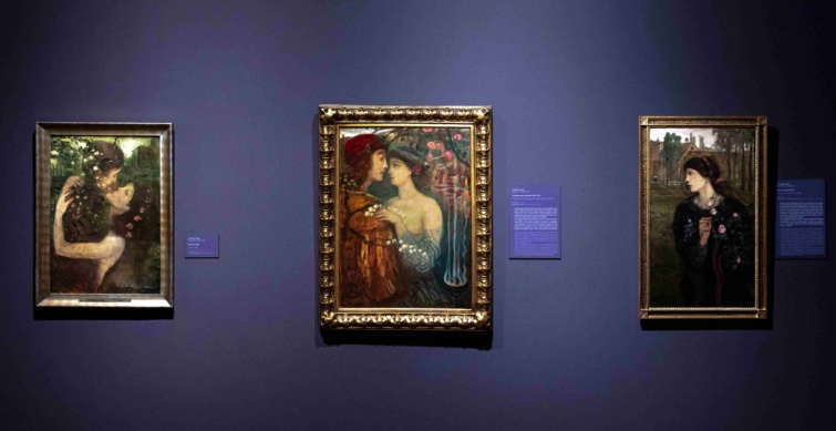 Gulácsy Lajos képei a Magyar Nemzeti Galériában