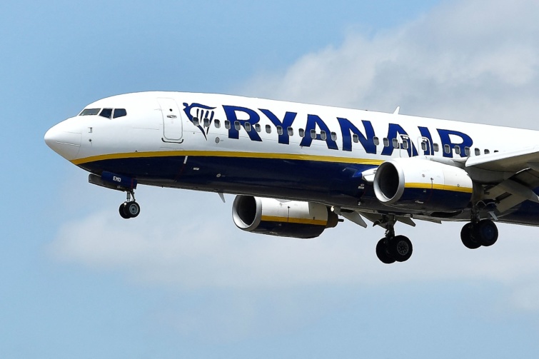 A Ryanair légitársaság egy gépe