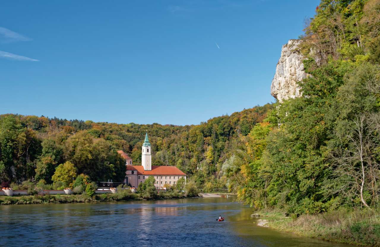 Weltenburg apátság és a Duna